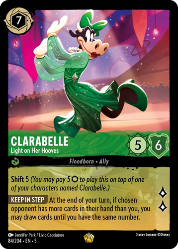 Clarabelle Light on Her Hooves